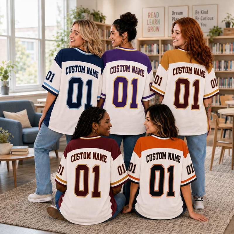 Personalized Mascot Name And Number Teacher Mesh Jersey