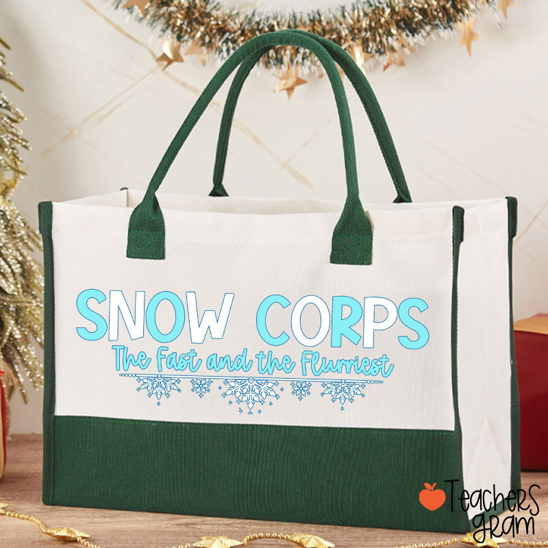 Snow Corps The Fast And The Furriest Teacher Cotton Tote Bag