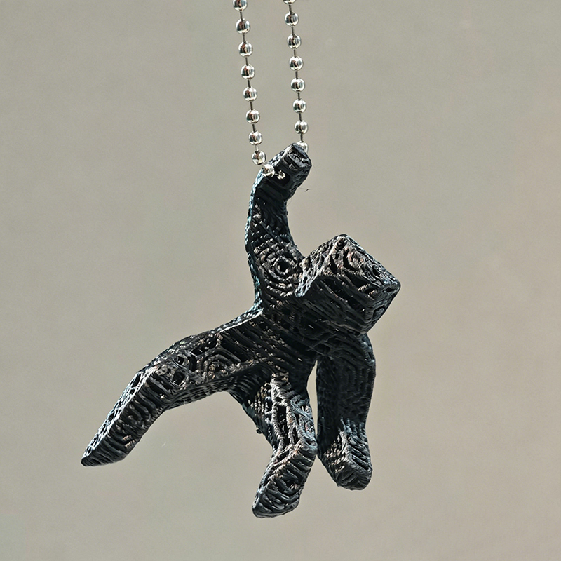 Sci-Fi 3D Printed Teacher Keychain