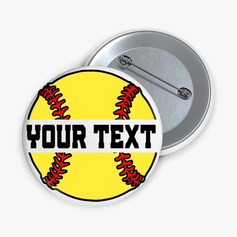 Personalized Sports Team Teacher Pinback Button