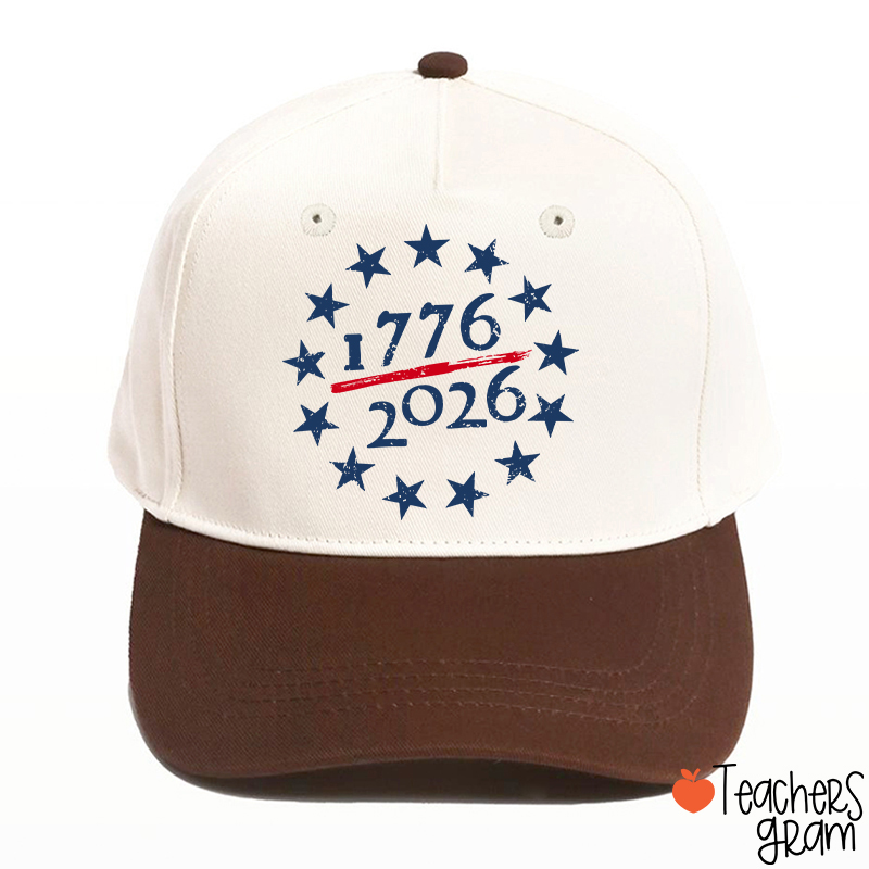 USA 250th Anniversary Teacher Baseball Cap