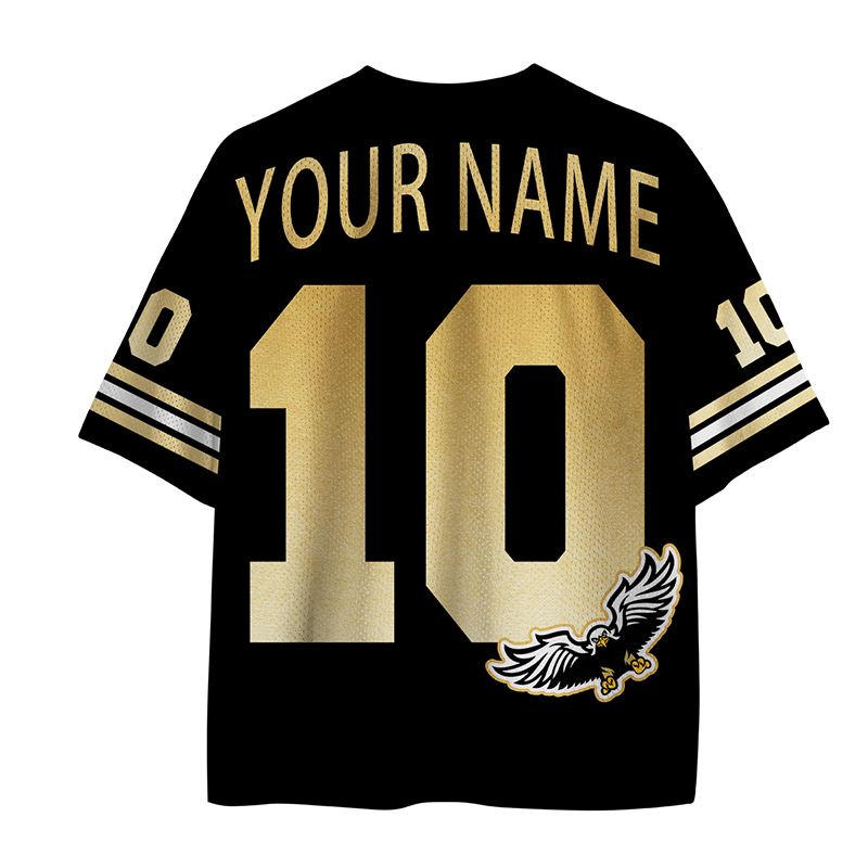 Personalized Name And Number Eagles Teacher Mesh Jersey
