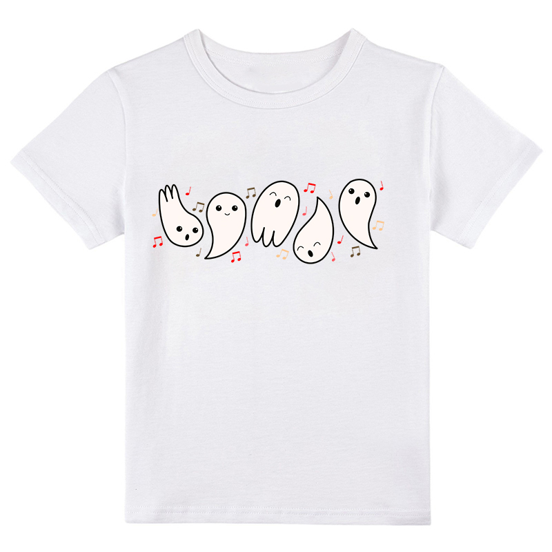 Halloween Ghosts Love To Sing Class T-Shirt