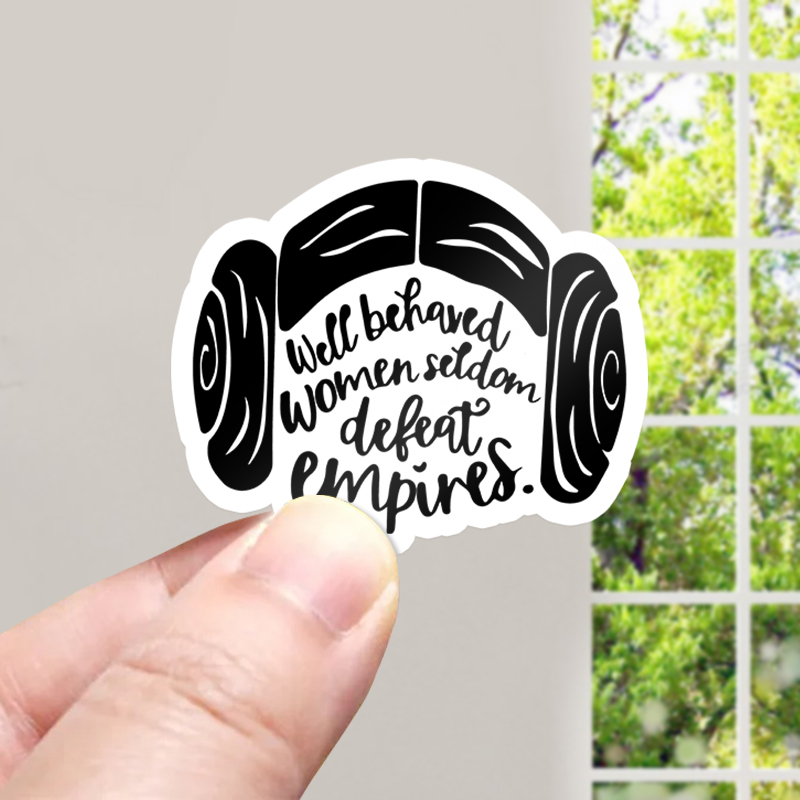 Speak Your Mind Even If Your Voice Shakes Teacher Stickers