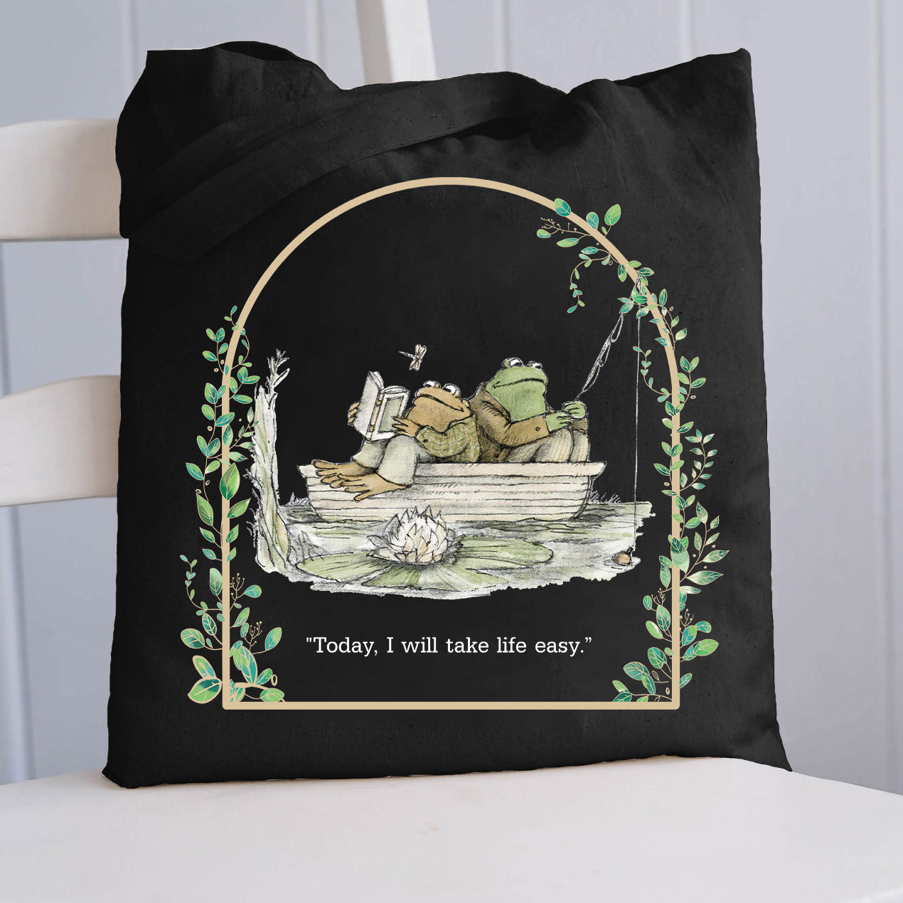 Today I Will Take Life Easy Tote Bag