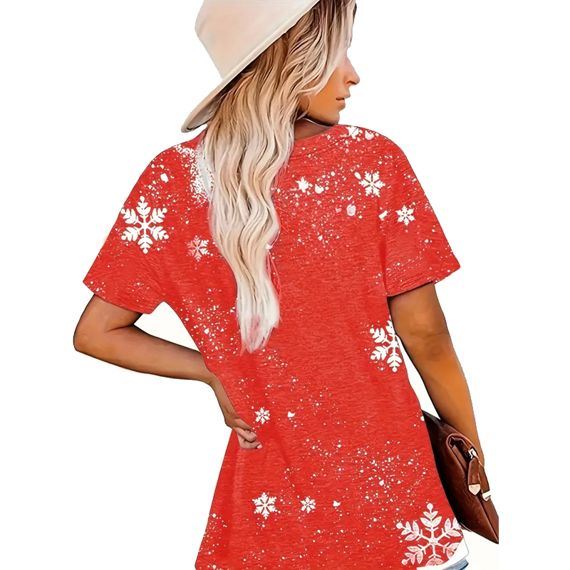 Tis The Season Teacher Printed T-Shirt