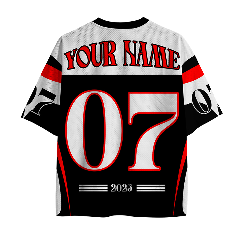 Personalized Name And Number Passion Lasts Forever Teacher Mesh Jersey