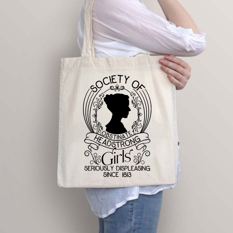 Society Of Obstinate Headstrong Girls Teacher Tote Bag