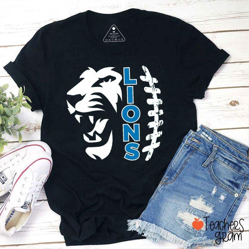 Personalized Mascot And Sport Game Day Teacher T-Shirt