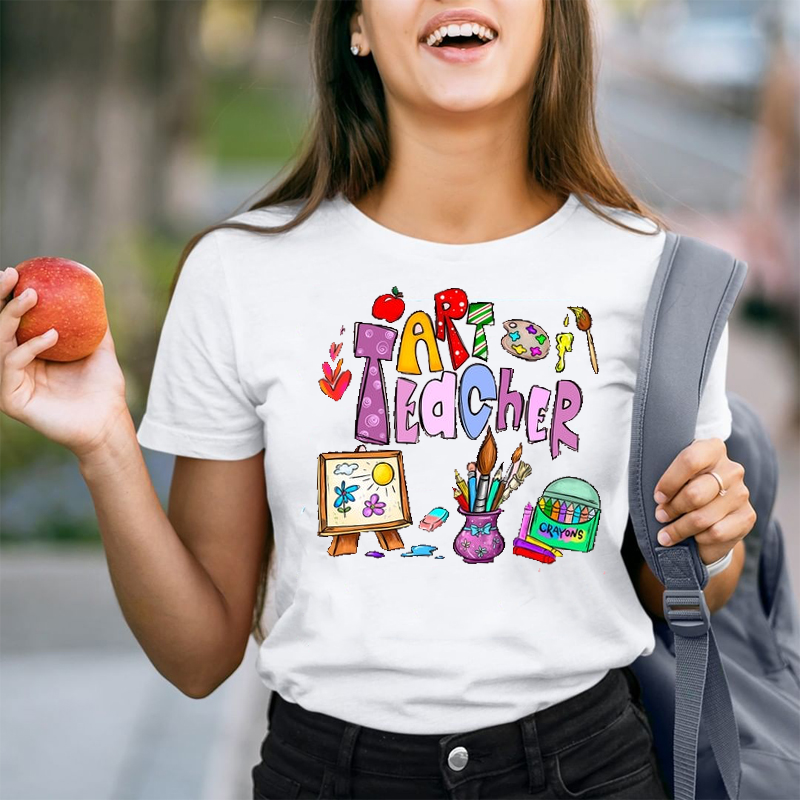 Painting Art Teacher T-Shirt