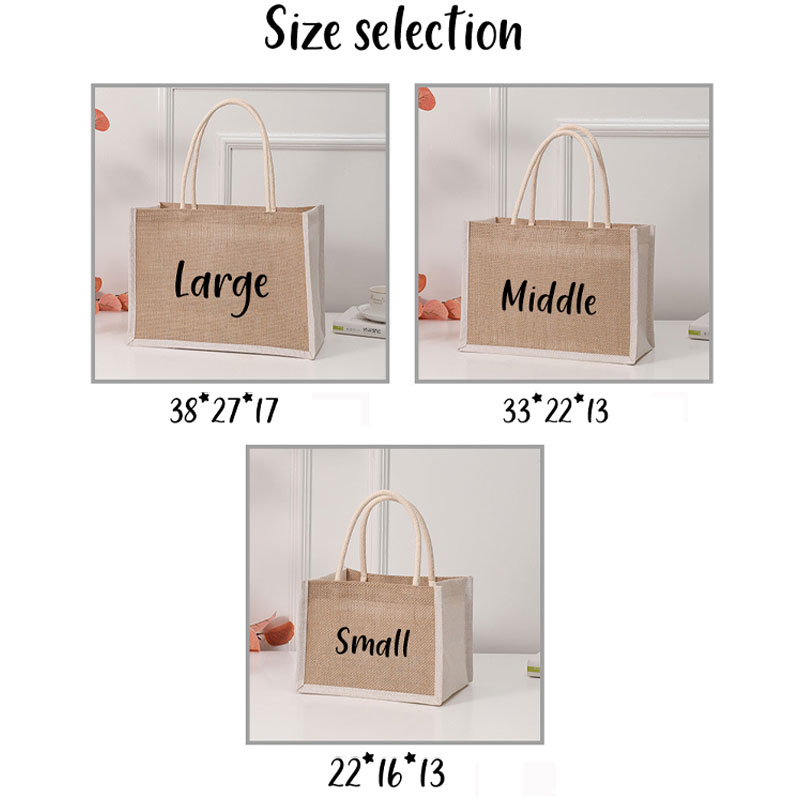 Personalized Name It's A Beautiful Day For Learning Teacher Jute Bag