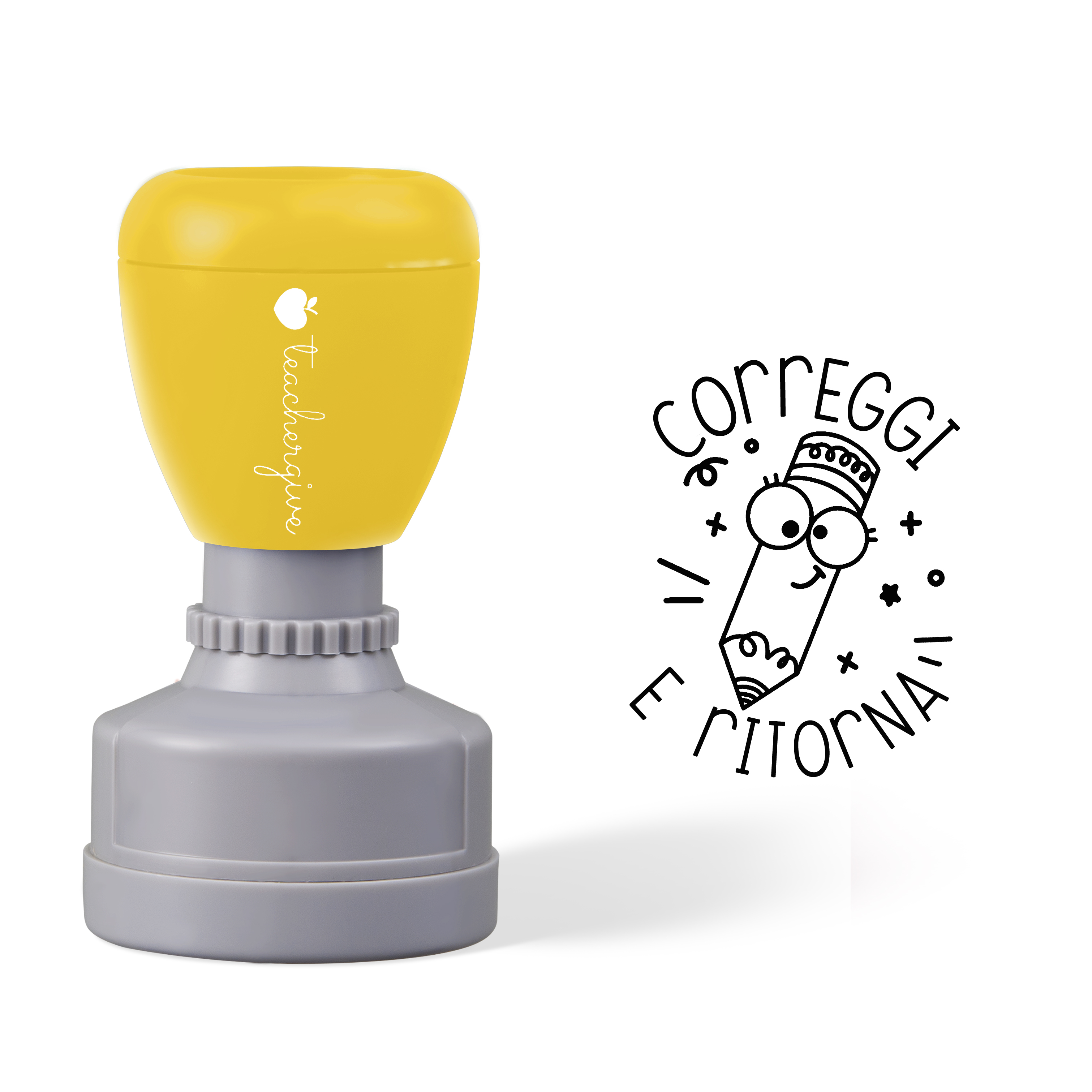 Correggi e Ritorna Teacher Stamp