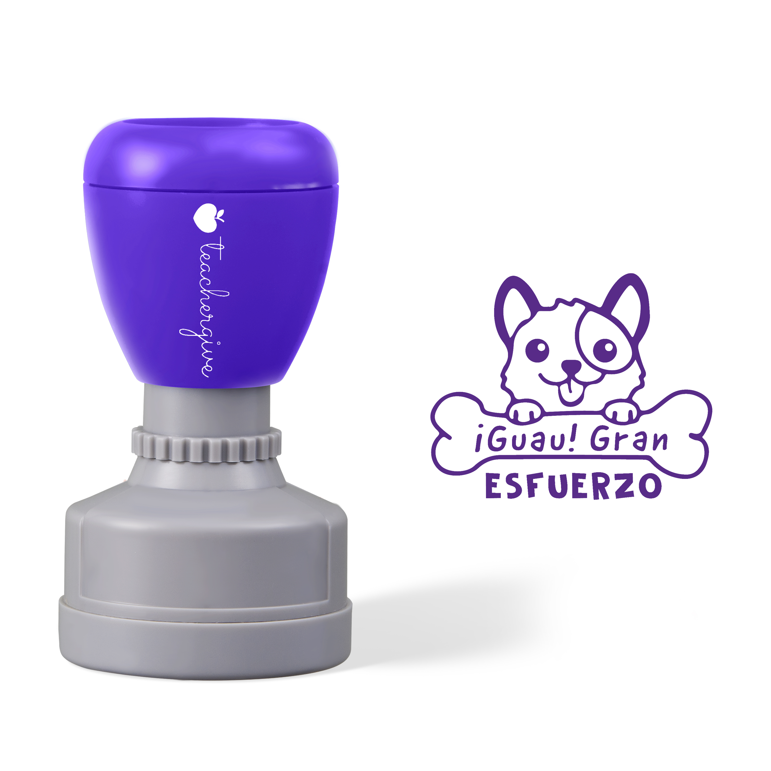 ¡Guau! Gran ESFUERZO Teacher Stamp