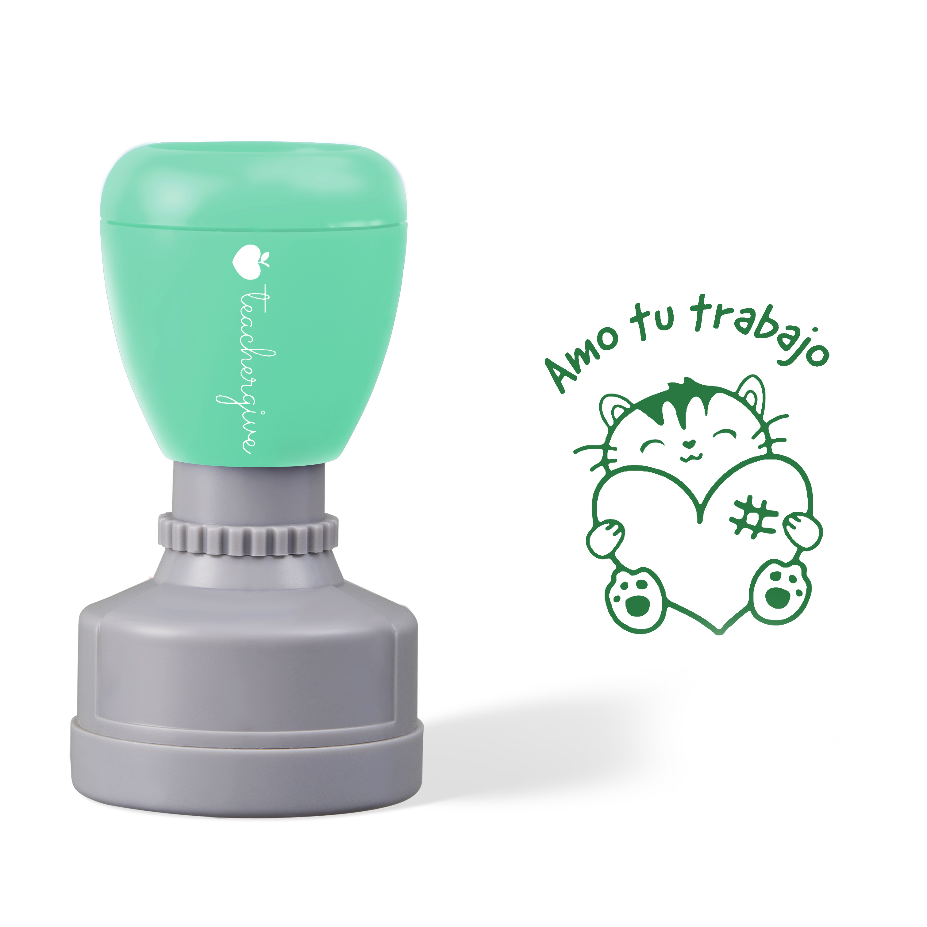 Amo tu trabajo Teacher Stamp