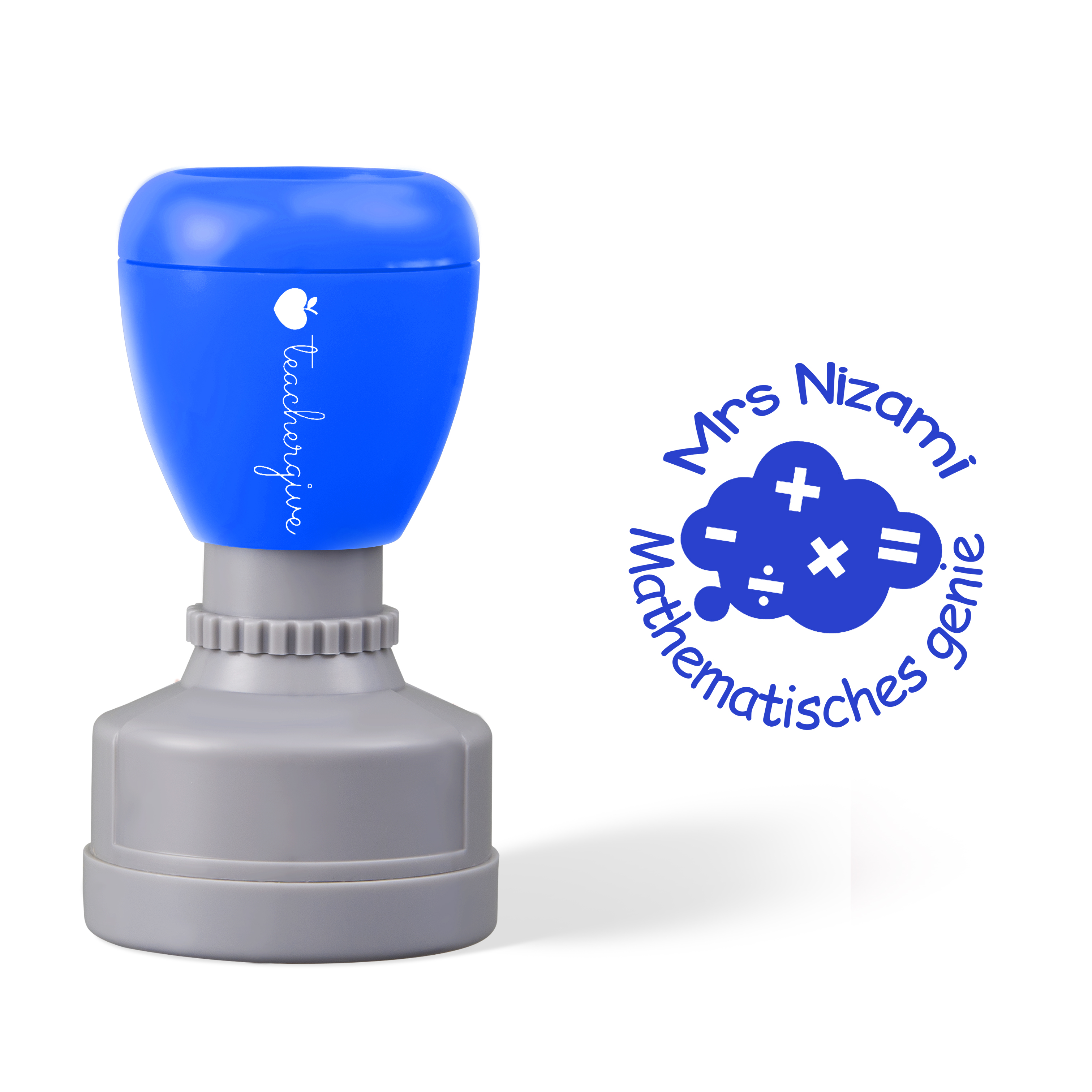 Mathematisches genie Teacher Stamp