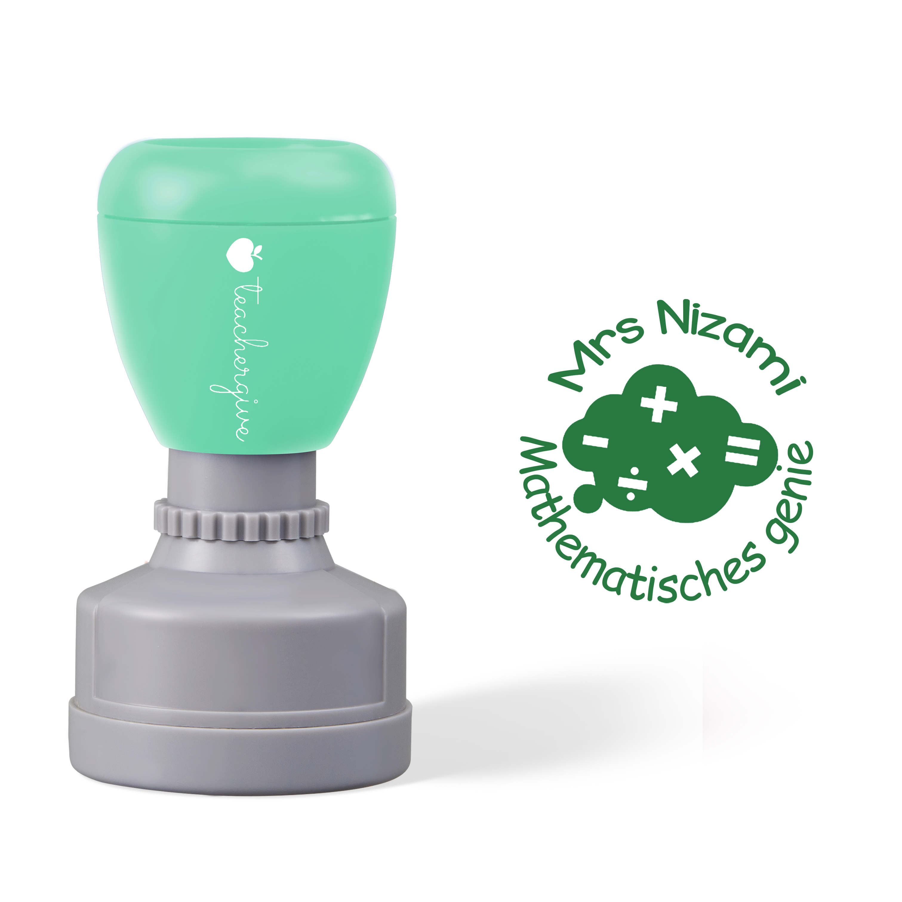 Mathematisches genie Teacher Stamp