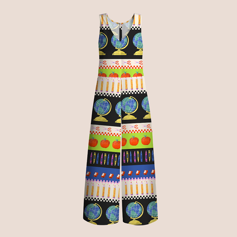 Stationery And School Life Teacher Jumpsuit
