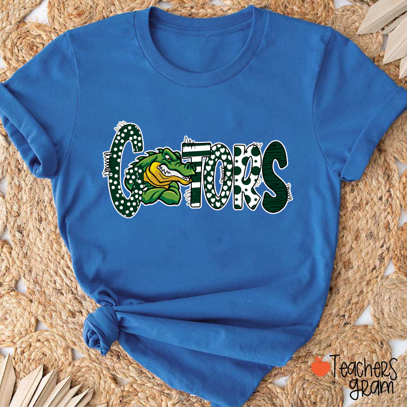 Personalized Mascot And Icon School Spirit Game Day Teacher T-Shirt