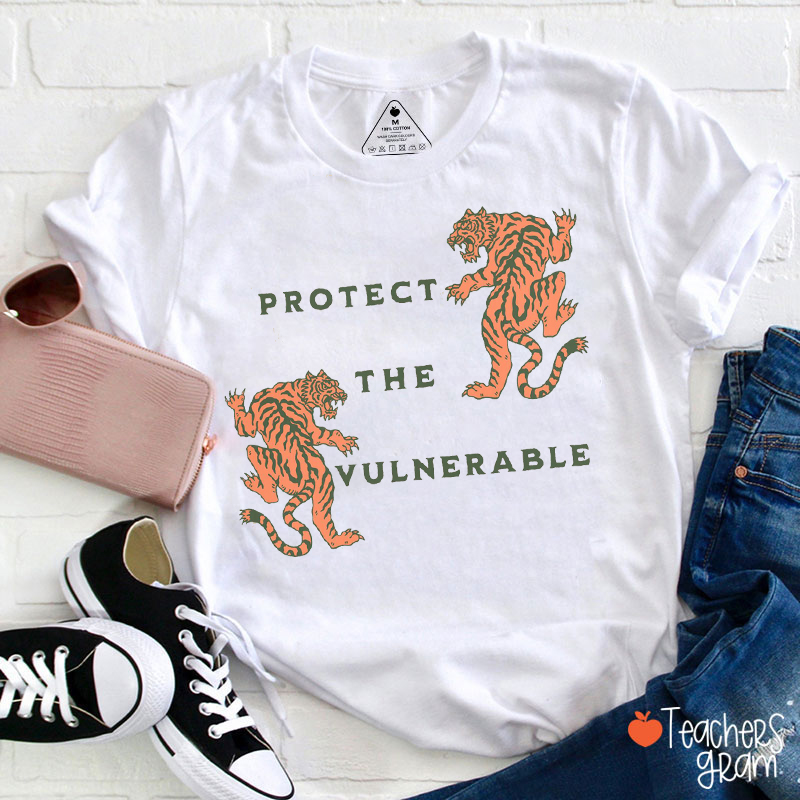 Protect The Vulnerable Teacher T-Shirt