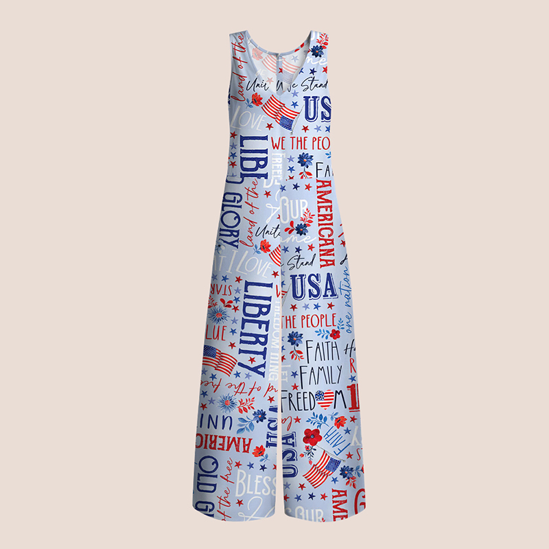 America 250th Anniversary Teacher Jumpsuit