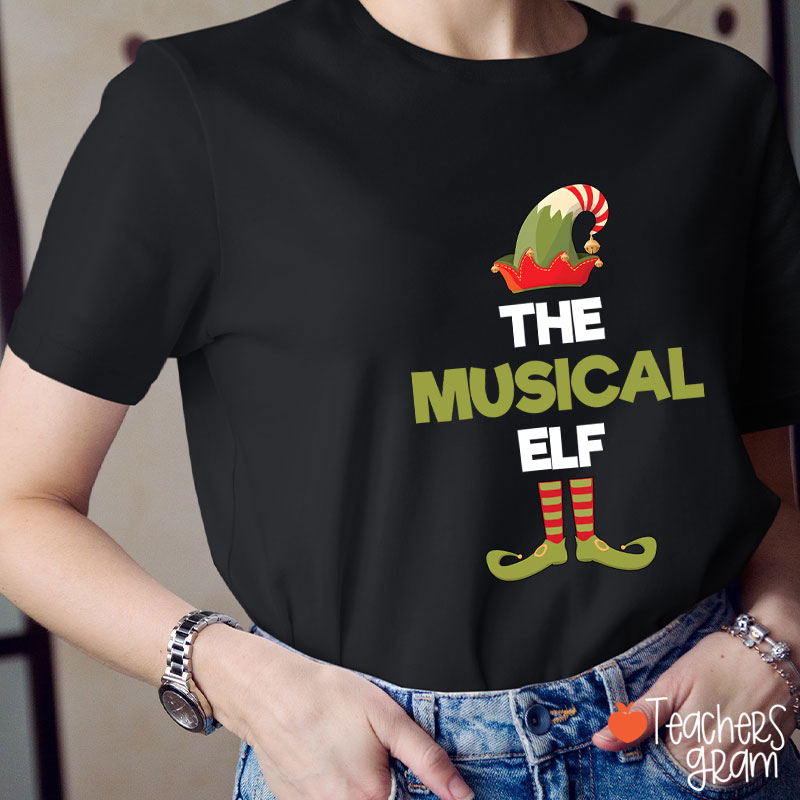 Personalized Subject The Musical Elf Teacher T-Shirt