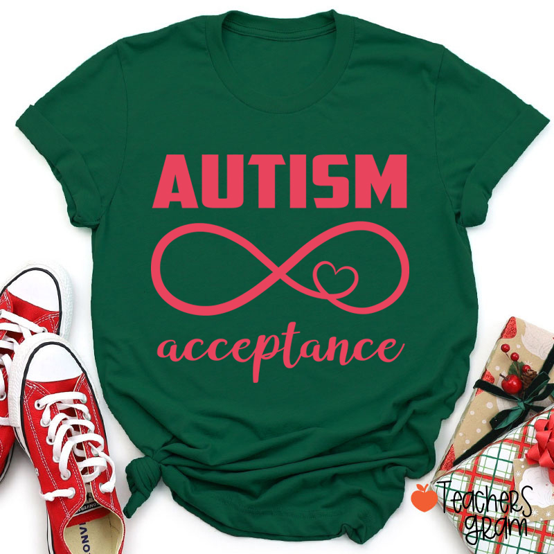 Autism Acceptance Teacher T-Shirt