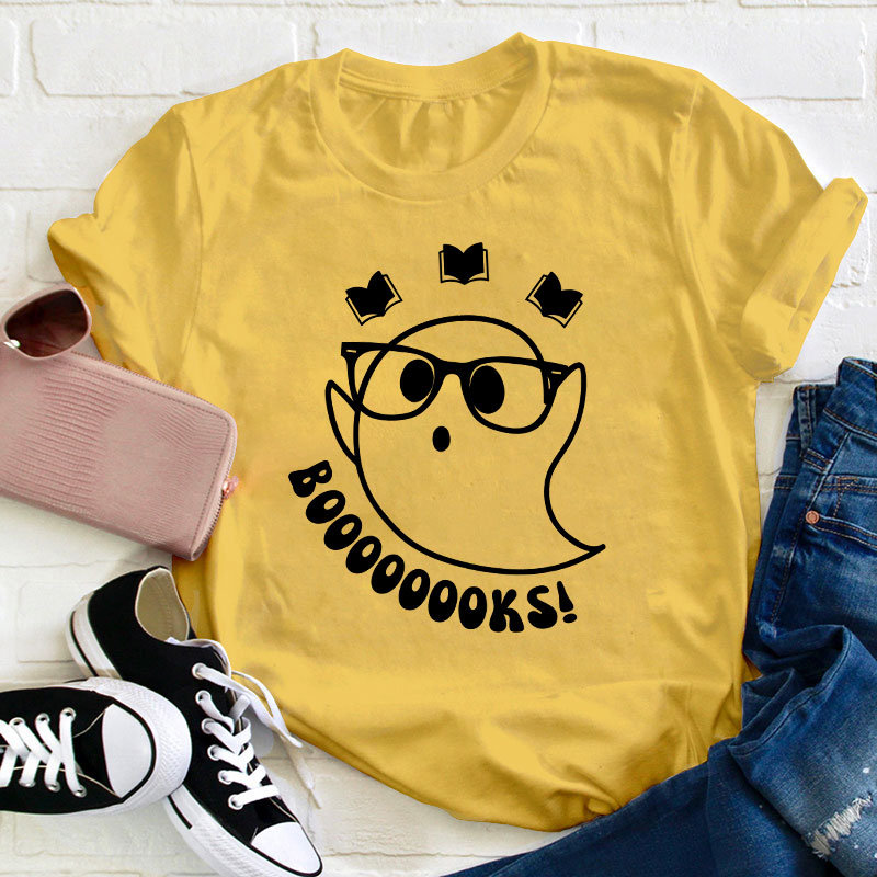 Boooooooks Teacher T-Shirt