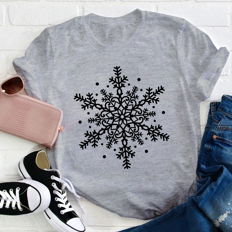 Snowflake Teacher T-Shirt