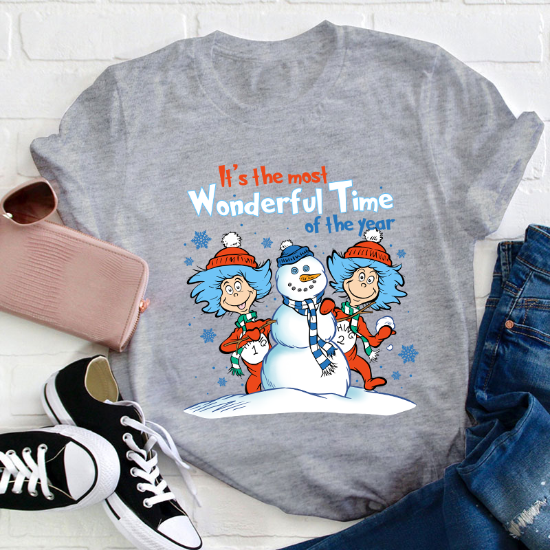 It's The Most Wonderful Time Of The Year Teacher T-Shirt