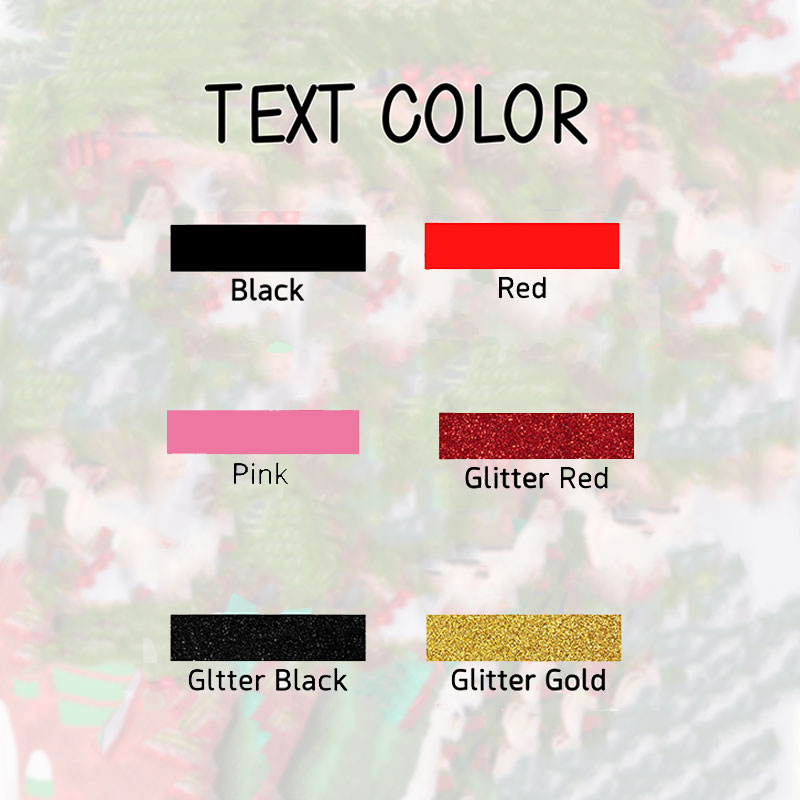 Personalized Christmas Characters Teacher Christmas Stocking