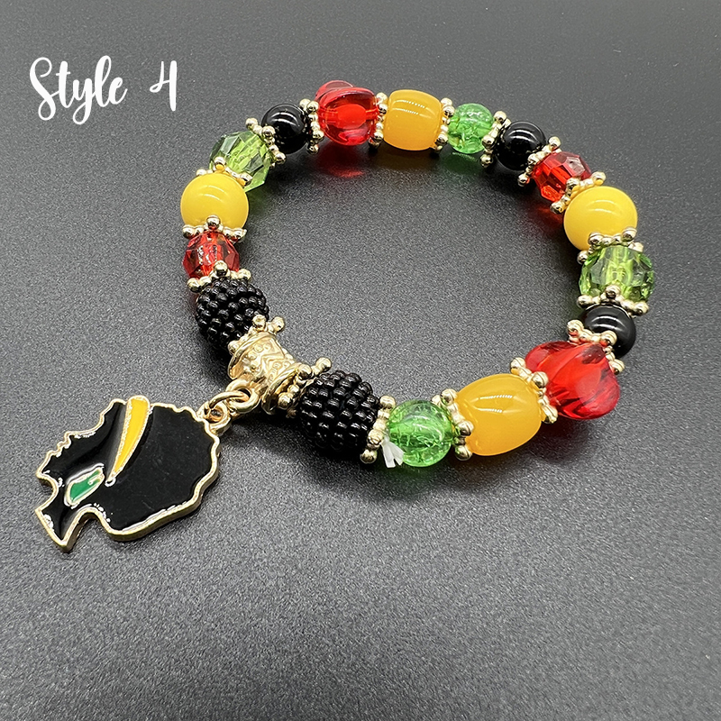 Black History Month Teacher Metal Bracelet