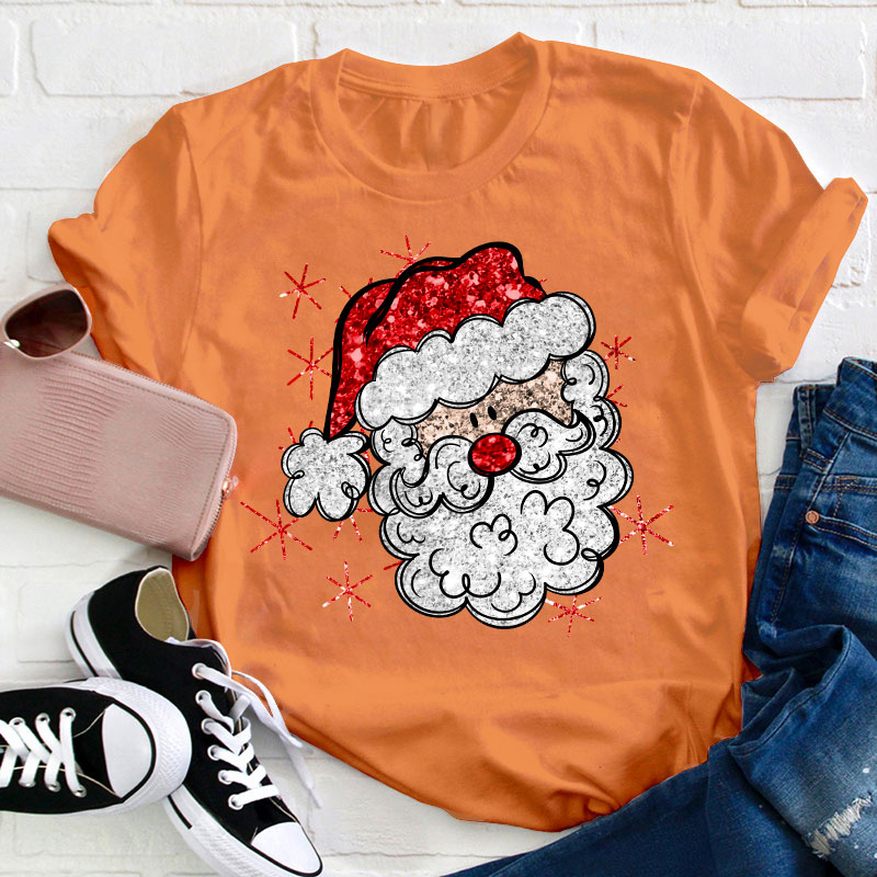 Cute Hands Christmas Tree Teacher T-Shirt