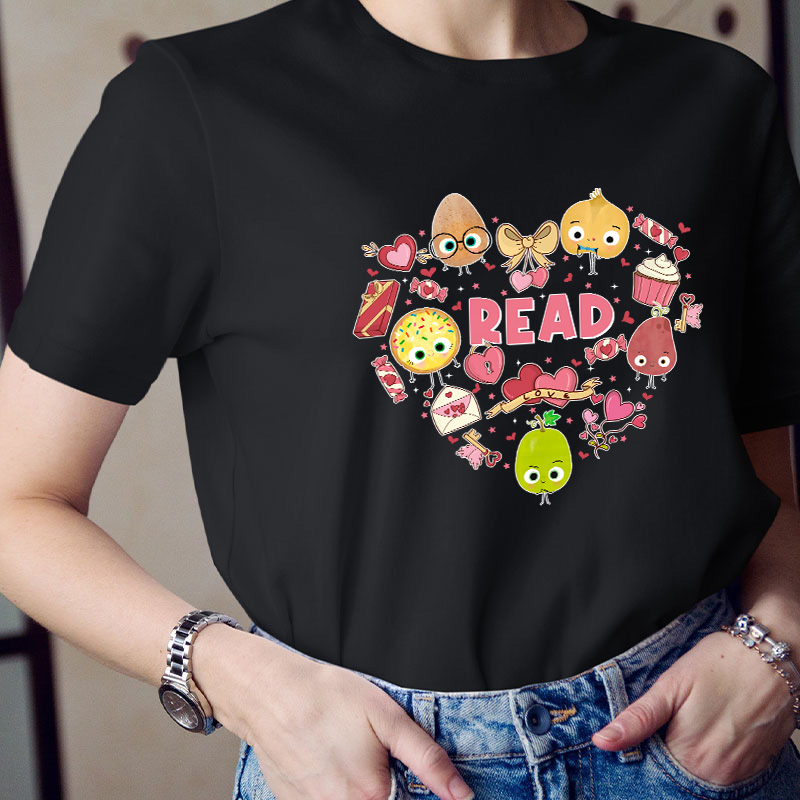 Love Reading Teacher T-Shirt