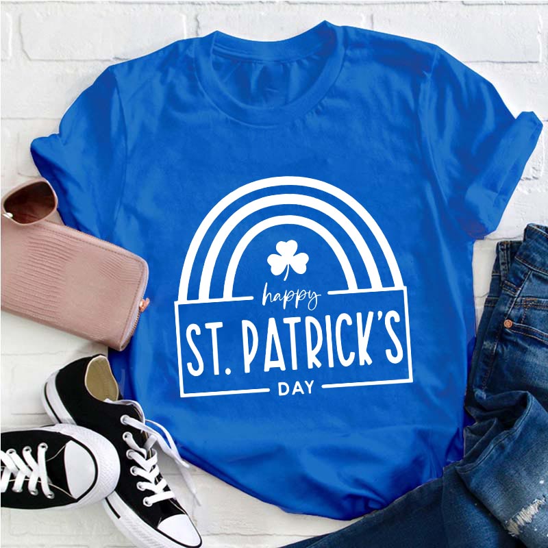 Happy St. Patrick's Day Teacher T-Shirt