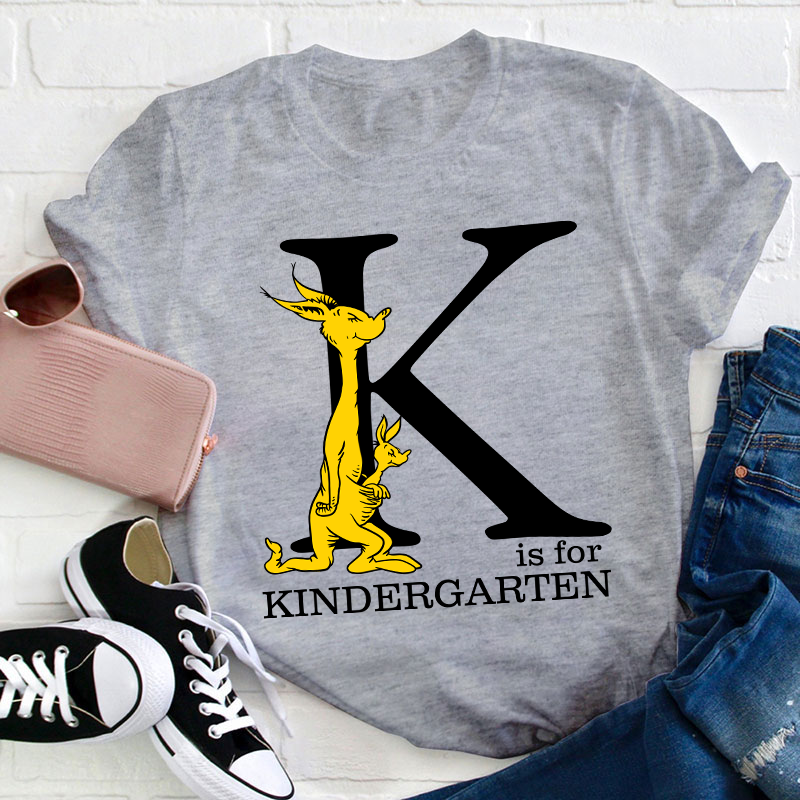 Personalized Letter Is For Teacher T-Shirt