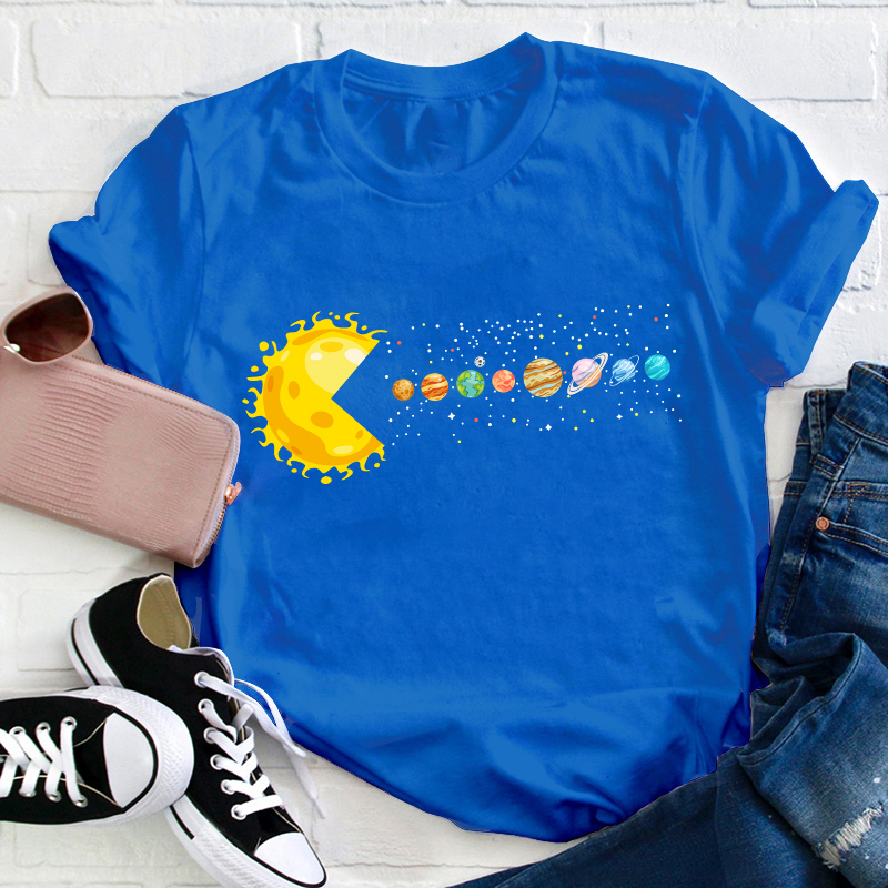 Planets Teacher T-Shirt