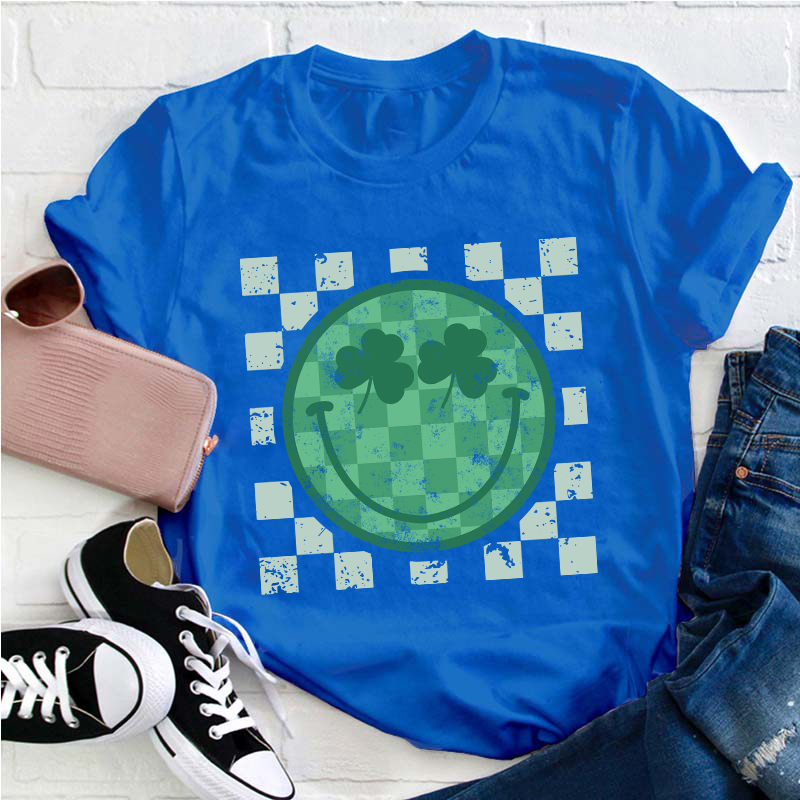 Smiley St Patricks Teacher T-Shirt