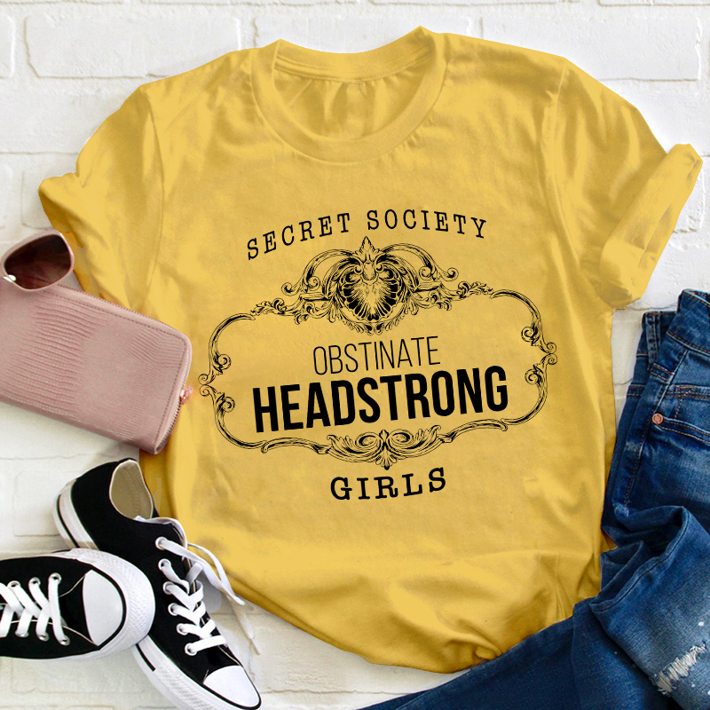 Pride and Prejudice The Secret Society Teacher T-Shirt