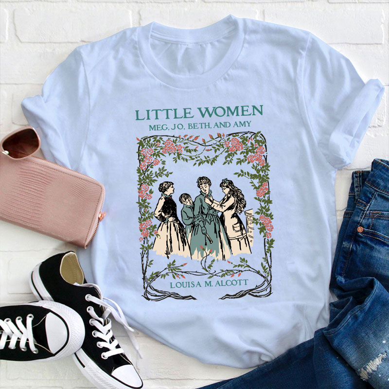 The Cover Of Little Women Teacher T-Shirt