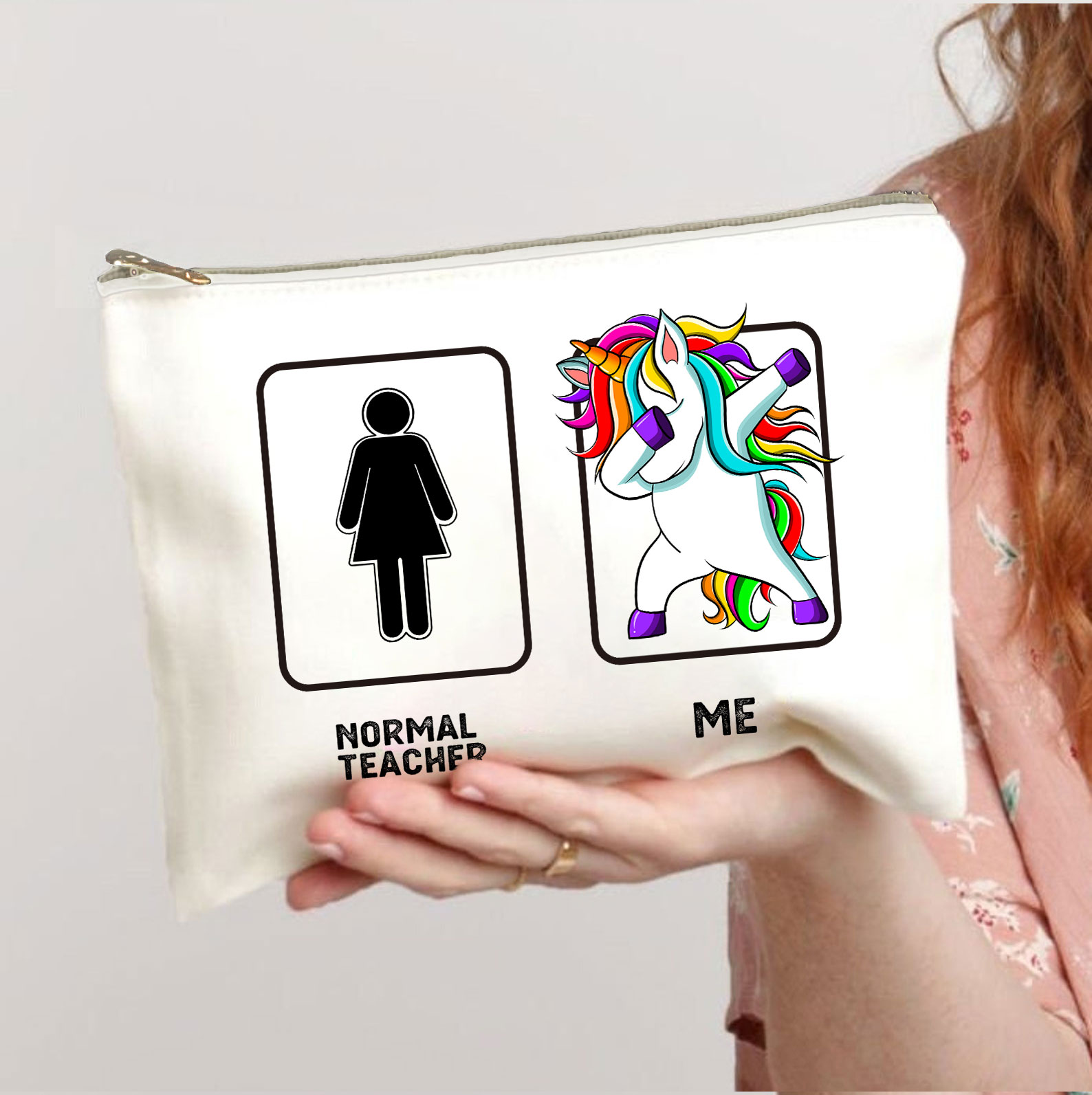 Normal Teacher & Me Makeup Bag