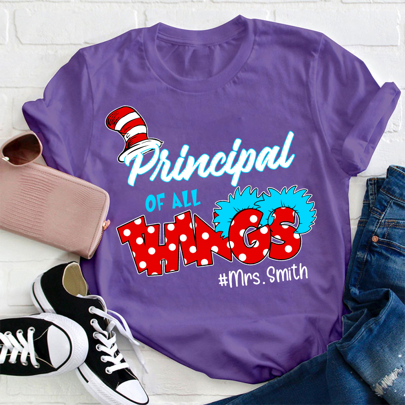 Personalized Teacher Of All Things Teacher T-Shirt
