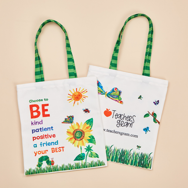 Choose To Be Kind Patient Positive Your Best Two Sides Teacher Tote Bag