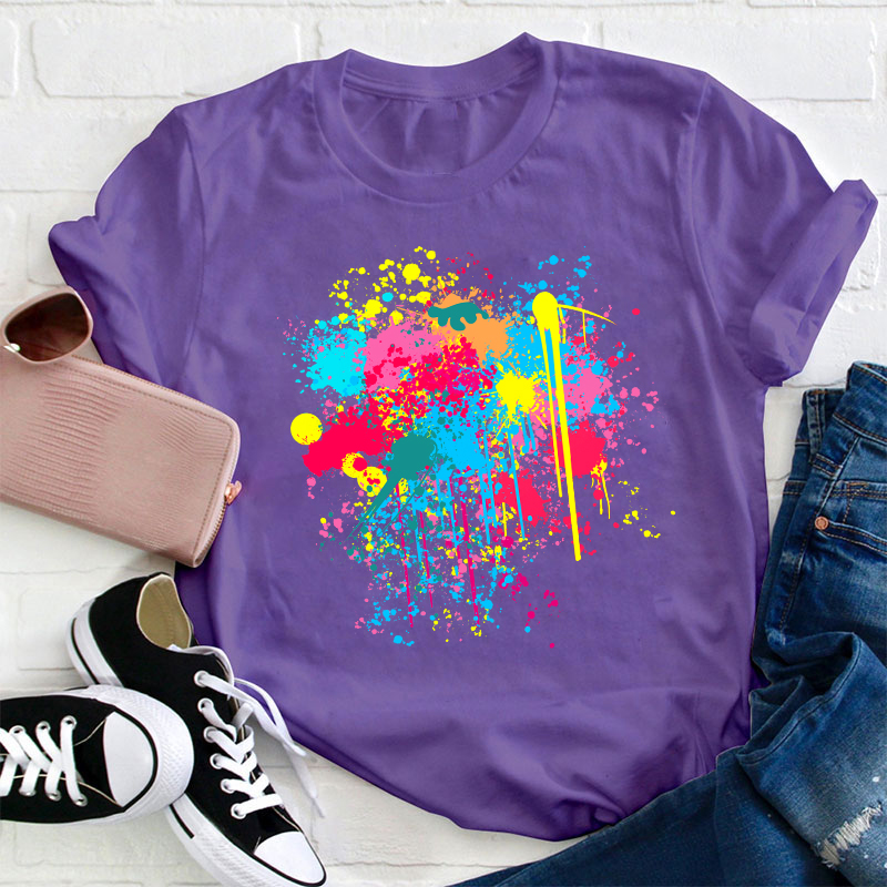 Graffiti Is A Visual Art Form Teacher T-Shirt