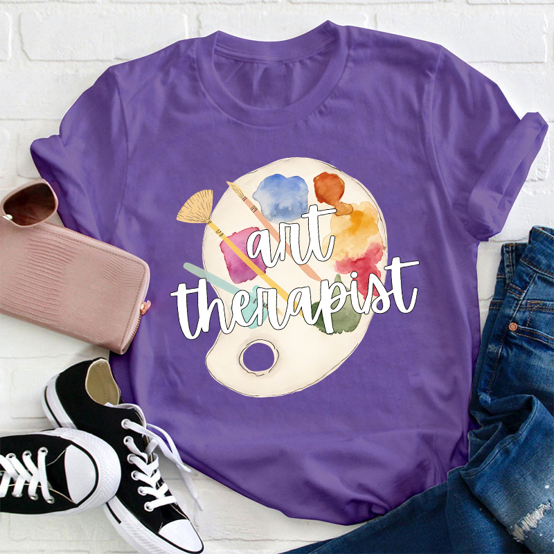 Art Therapiat Teacher T-Shirt