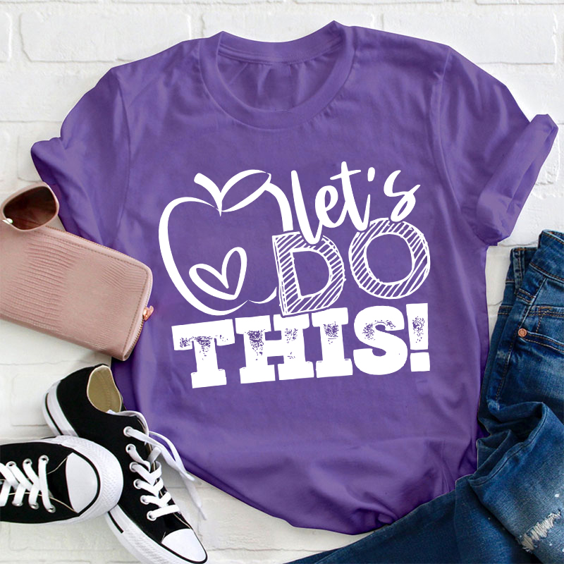 Kiddo Let's Do It Teacher T-Shirt