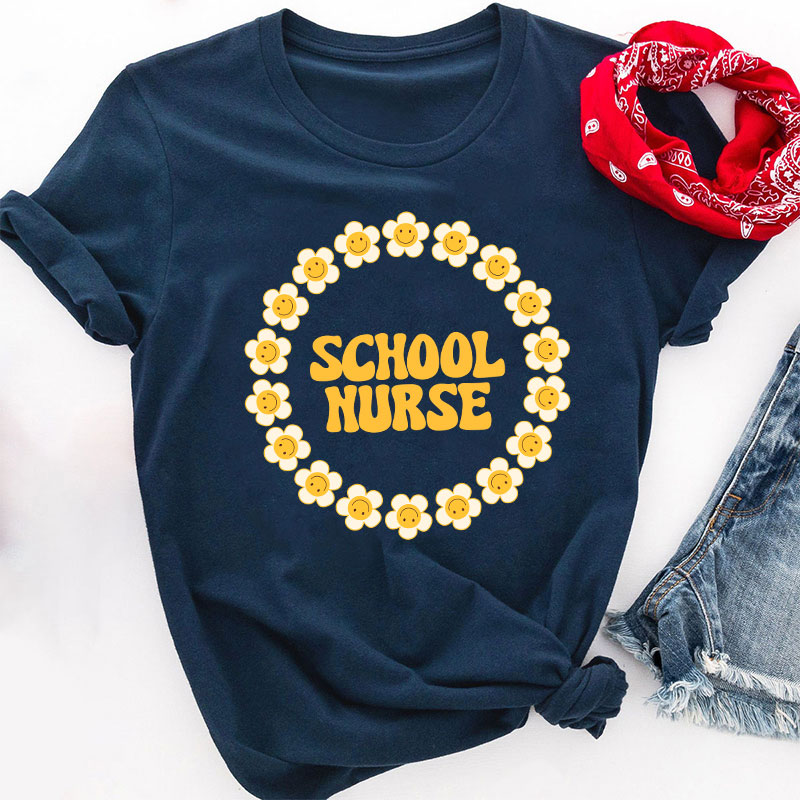 Flowers School Nurse T-Shirt