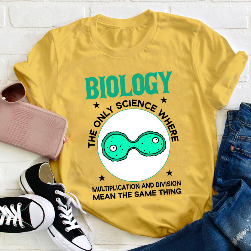 Biology Science Teacher T-Shirt