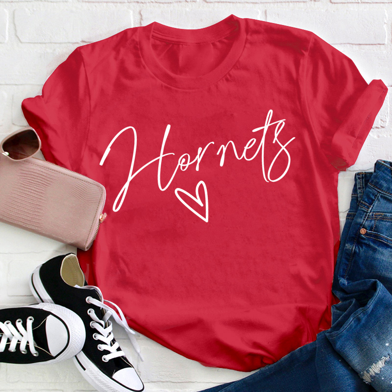 Personalized School Mascot Teacher T-Shirt