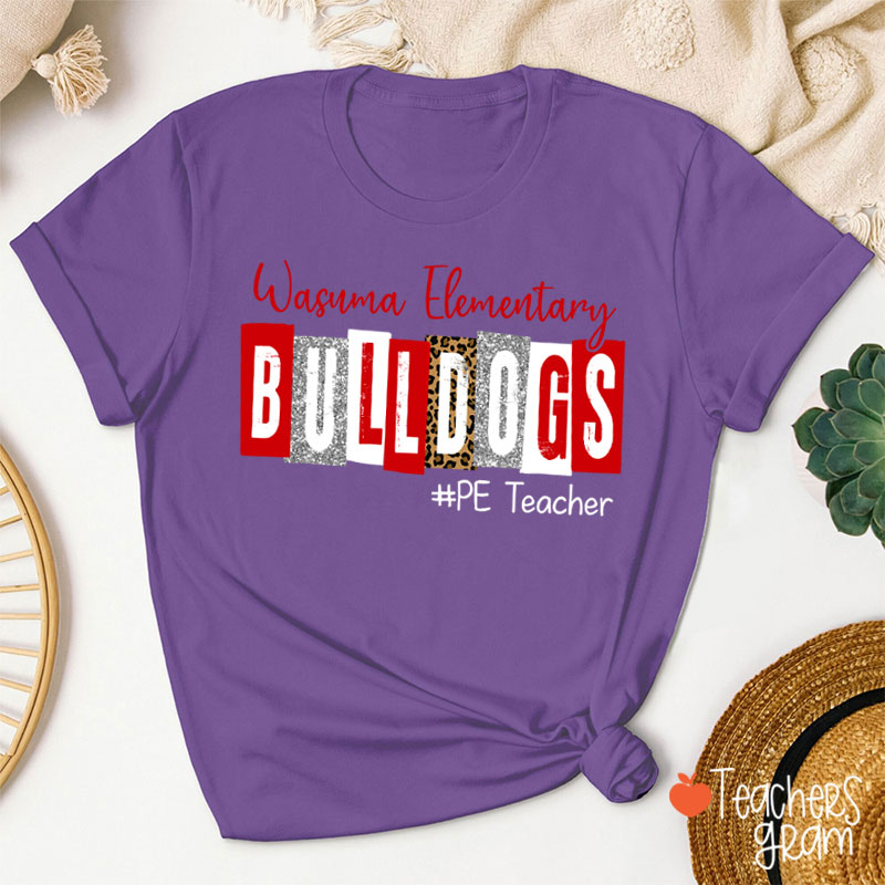 Personalized School Spirit Cheer For You Teacher T-Shirt
