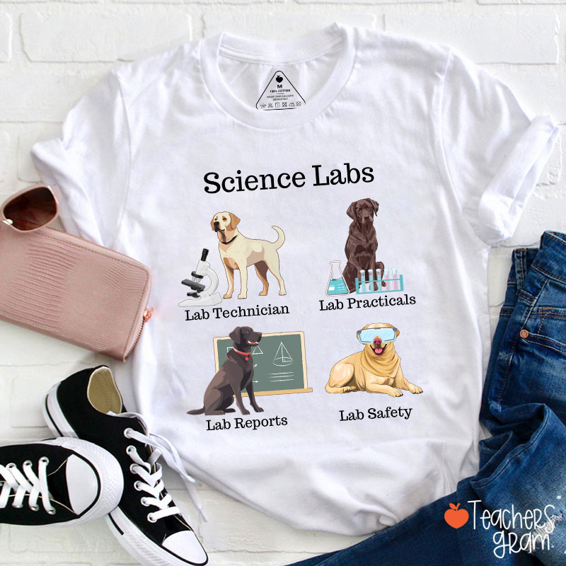 Labrador Retriever Science Lab Teacher T-Shirt